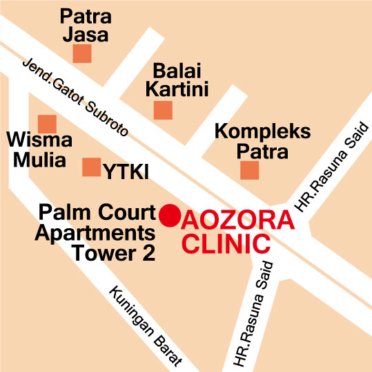 aozora clinic map